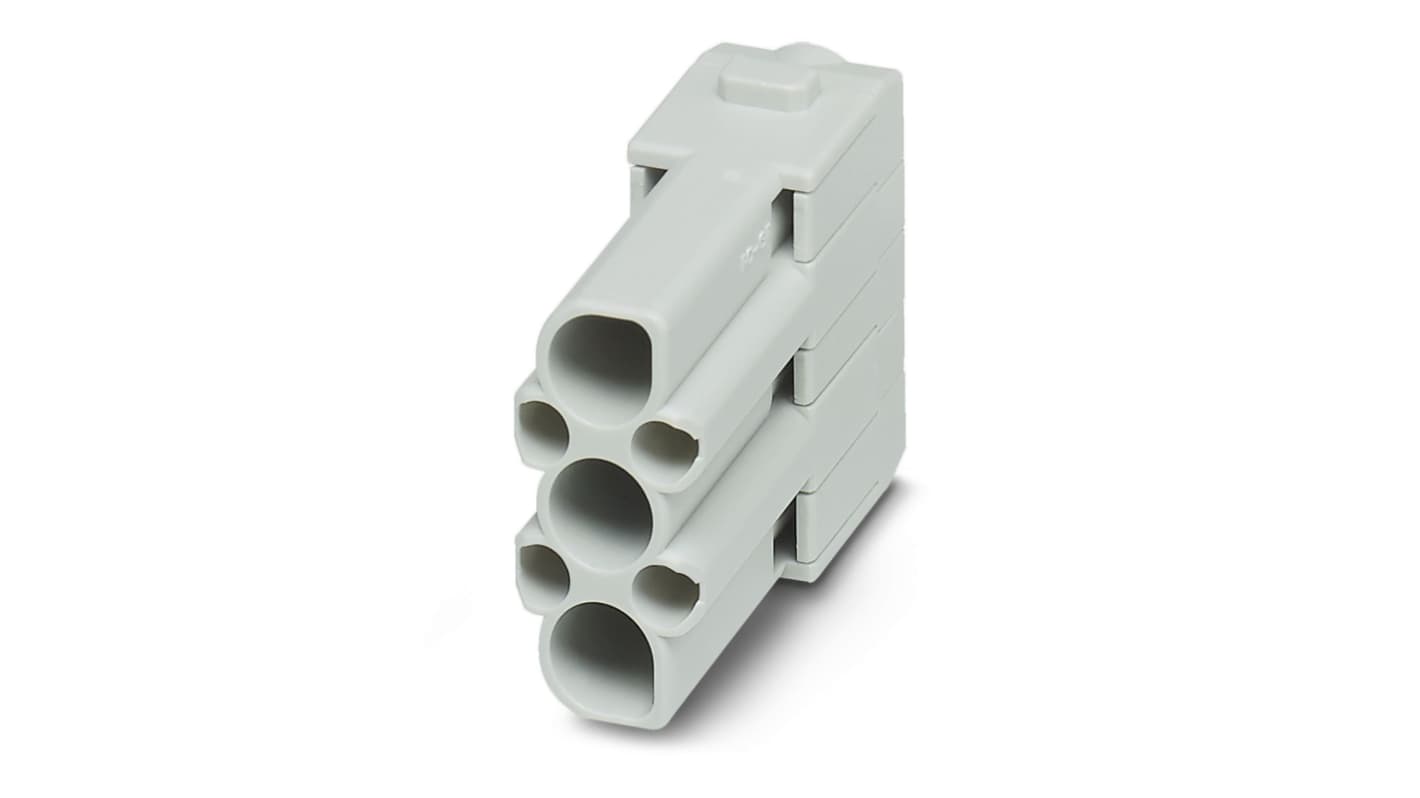 Phoenix Contact Heavy Duty Power Connector Module, 40A, Female,  HC-M-03 Series, 3 Contacts