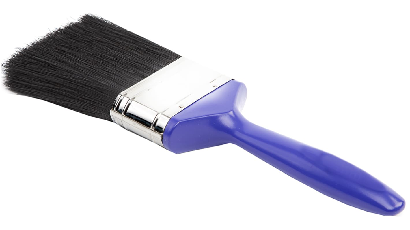 RS PRO Medium 75mm Paint Brush with Flat Bristles