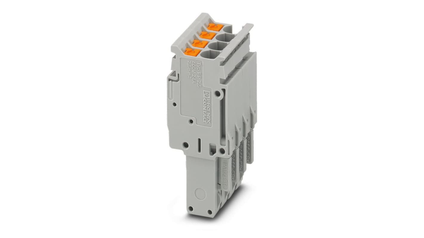 Phoenix Contact,  PP 2, Pluggable Terminal Block, Plug, 3211283