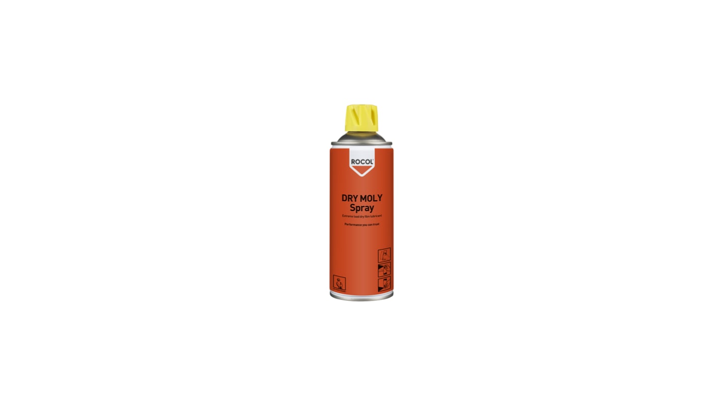 Rocol Lubricant Molybdenum Disulphide 400 ml Dry Moly Spray