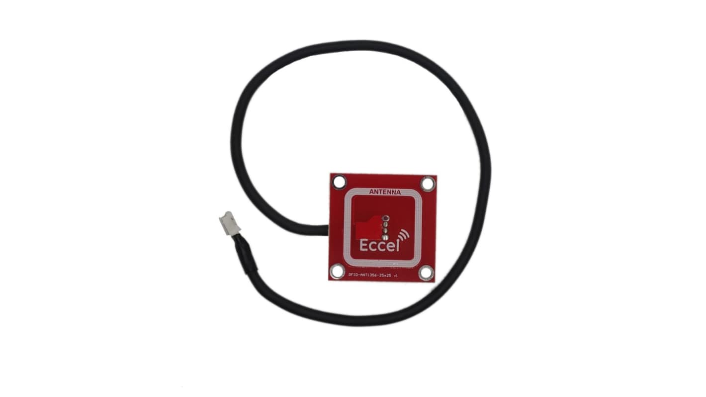 Eccel Technology Ltd Mux ANT 1356-25x25-300 Square Antenna, High Frequency RFID