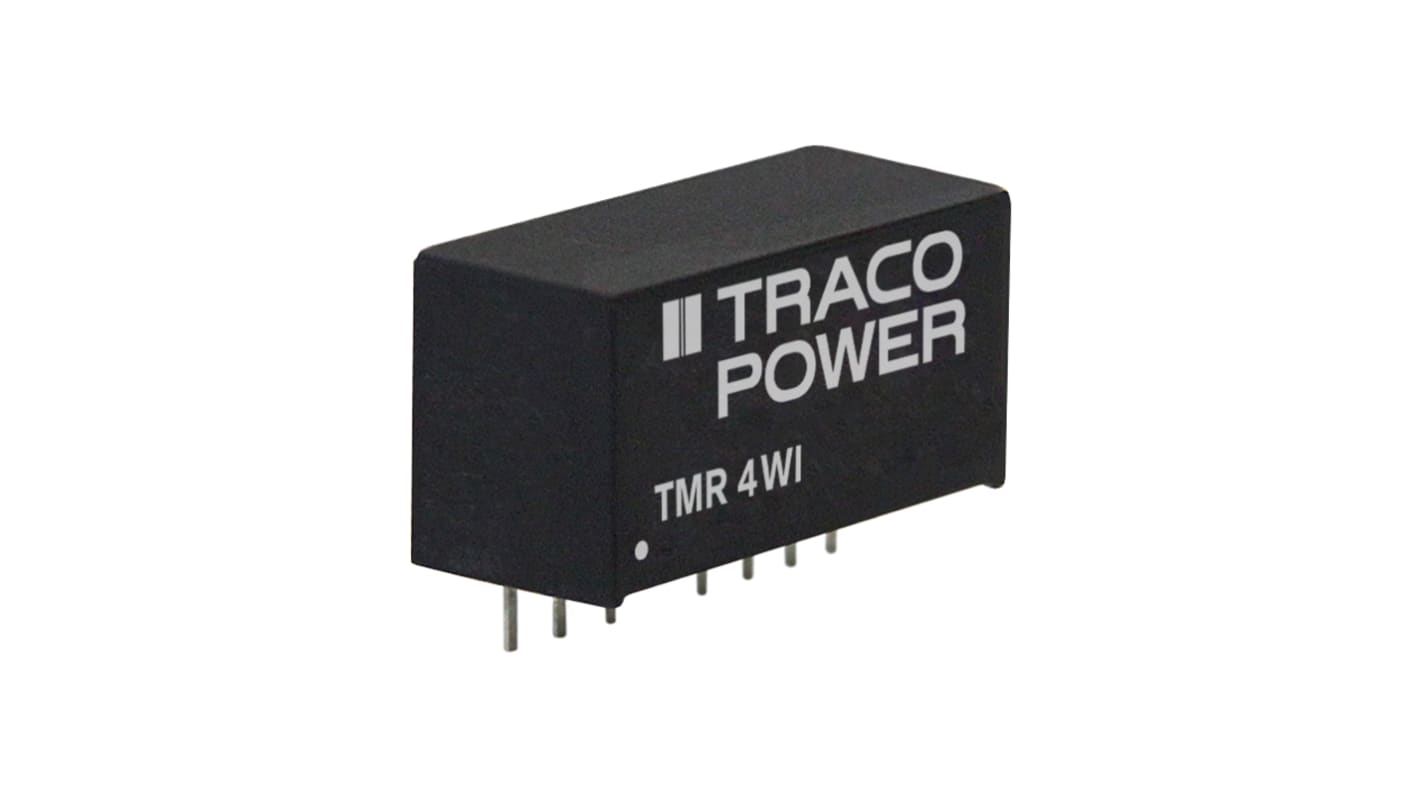 TRACOPOWER TMR DC/DC-Wandler 4W 24 V dc IN, 5V dc OUT / 800mA Durchsteckmontage 1.6kV isoliert