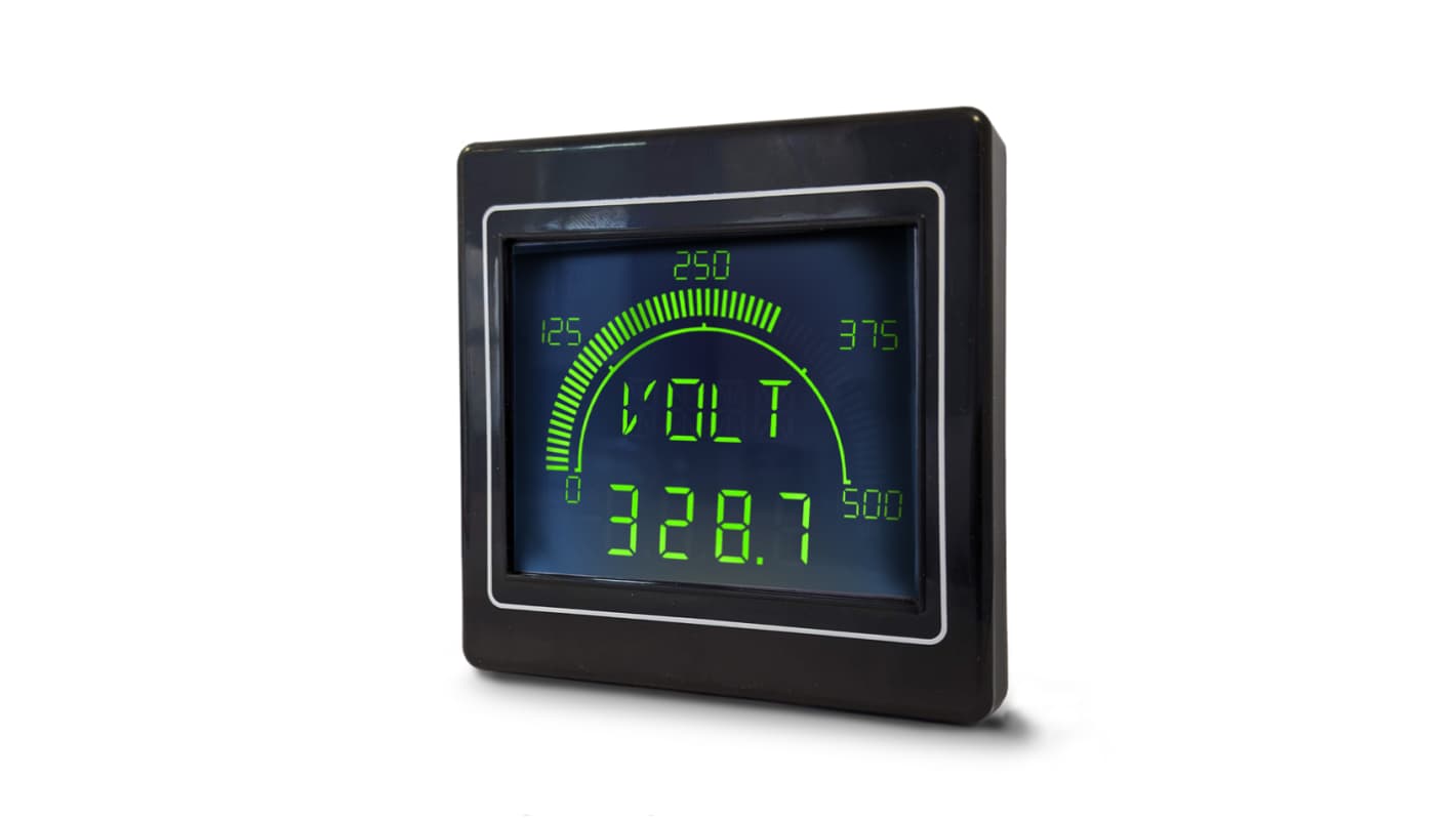 Trumeter LCD Digital Panel Multi-Function Meter for Process meter or a Shunt Meter, 68mm x 68mm