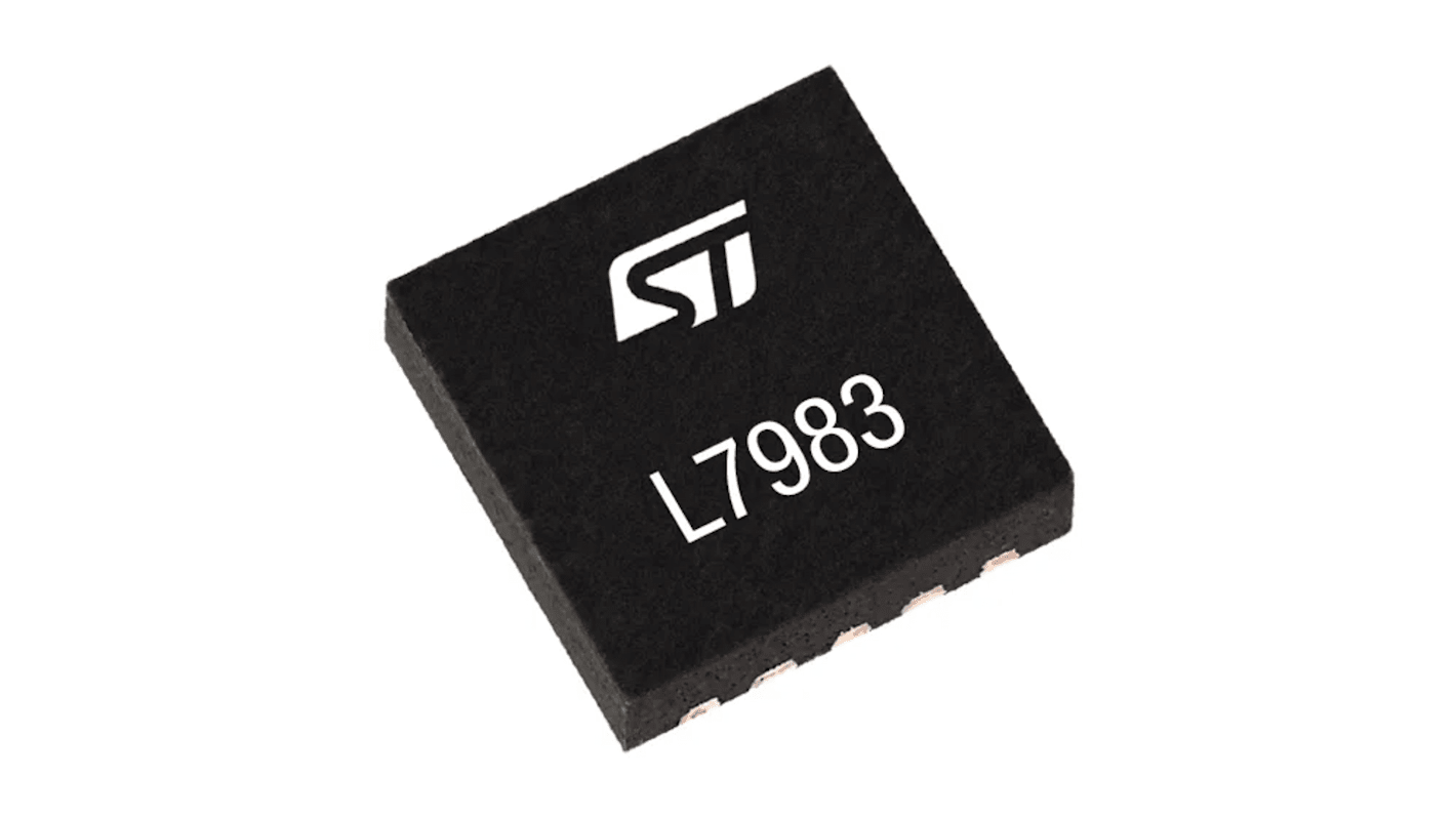 STMicroelectronics Switching Regulator, Surface Mount, 3.3V Output Voltage, 60V dc Input Voltage, 300mA Output Current,