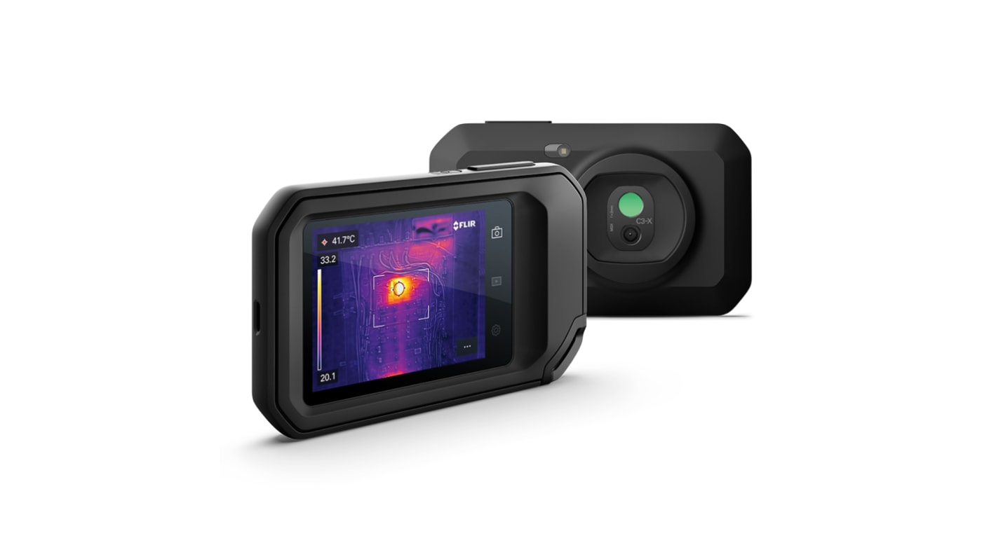 Cámara termográfica con WiFi FLIR C3-X, -20 → +300 °C., resolución IR 128 x 96píxel, sin enfoque