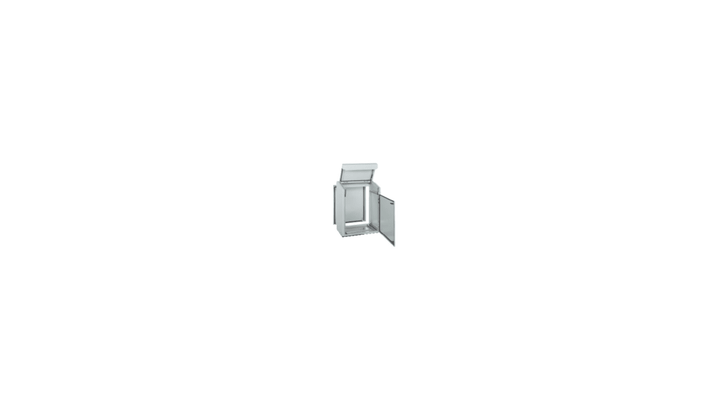 Schneider Electric NSYS Series Steel Double-Door-Door Floor Standing Enclosure, Opaque Door, IP55, 1000 x 800 x 430mm
