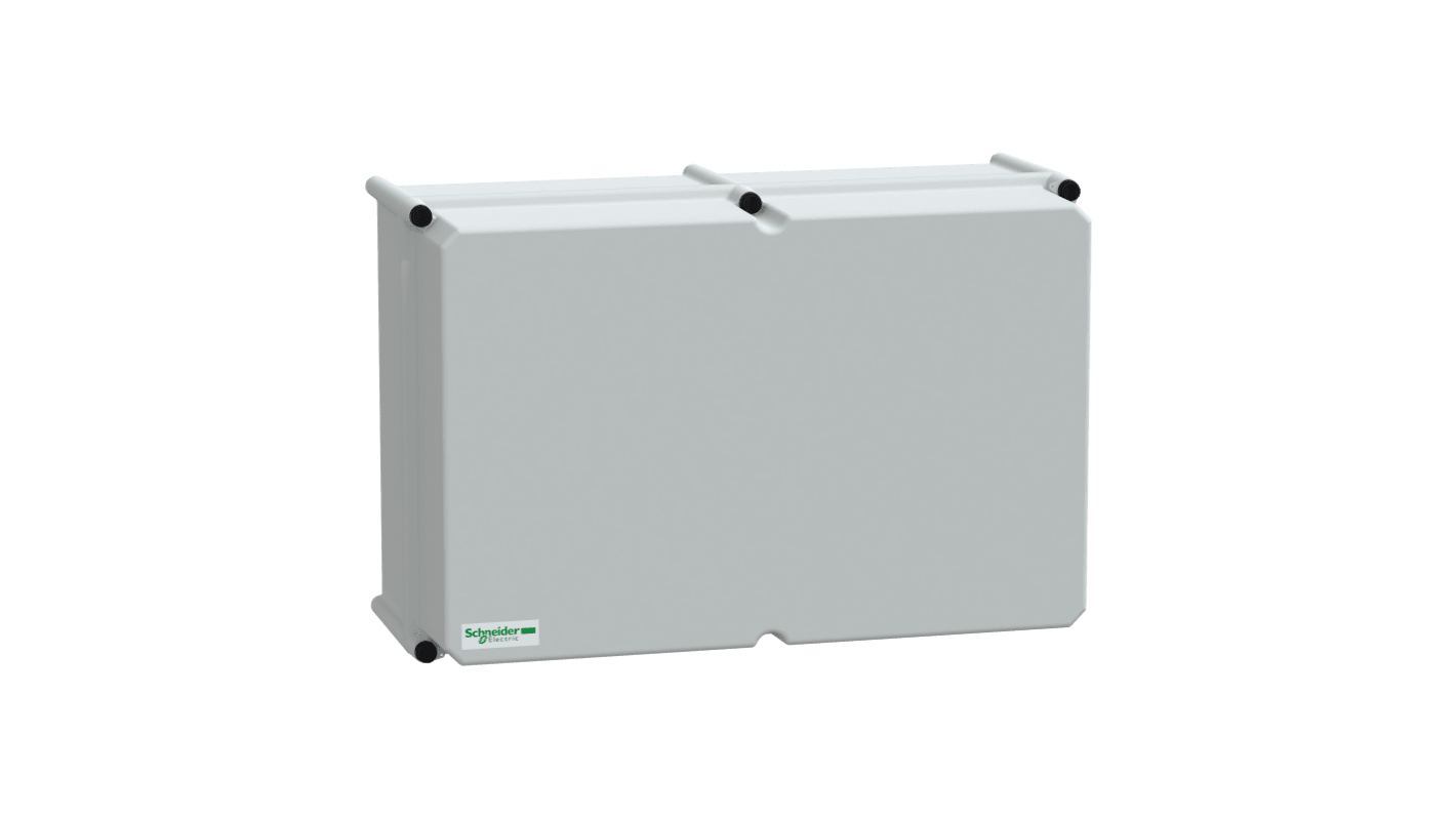 Schneider Electric PanelSeT Series Grey Fibreglass Reinforced Polyester, Polyester General Purpose Enclosure, IP66,