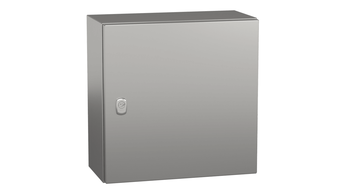 Schneider Electric PanelSeT S3X Series 316 Stainless Steel Wall Box, IP66, 400 mm x 400 mm x 200mm