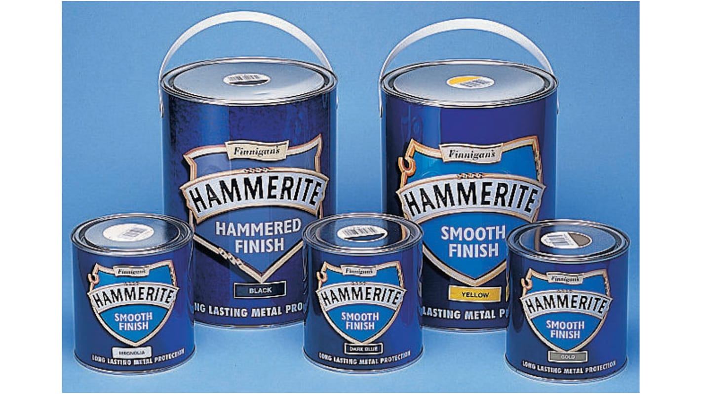 Hammerite Direct to Rust Metal Paint in Smooth Silver 250ml