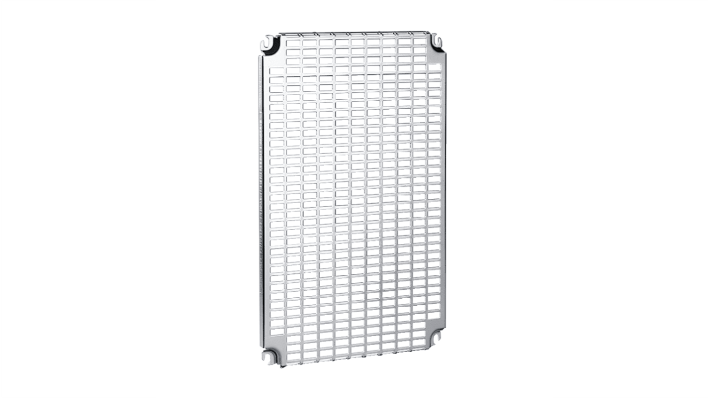 Schneider Electric PanelSeT Series Perforated Mounting Plate, 620mm H, 626mm W for Use with PLA Enclosure