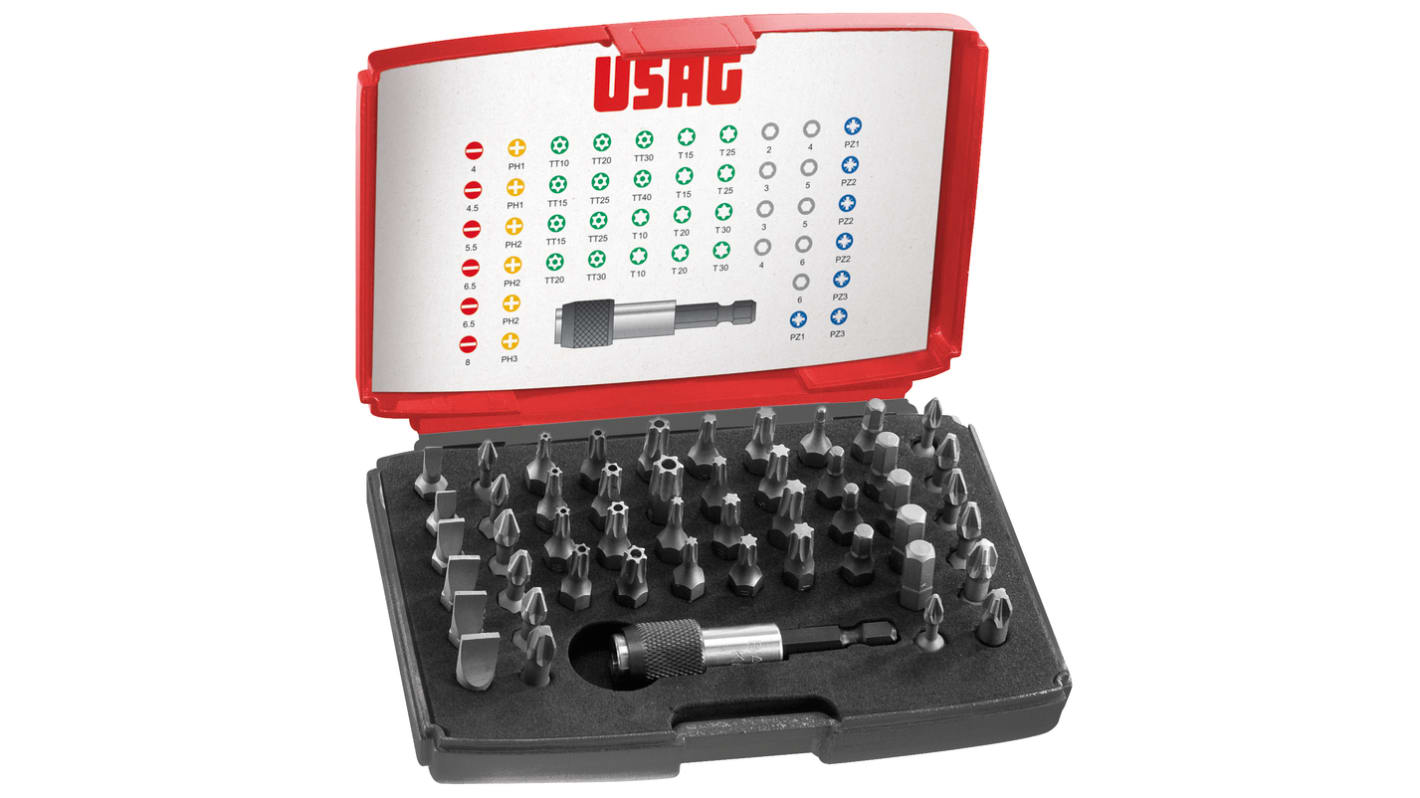 Set inserti per cacciaviti Usag, 146 pezzi