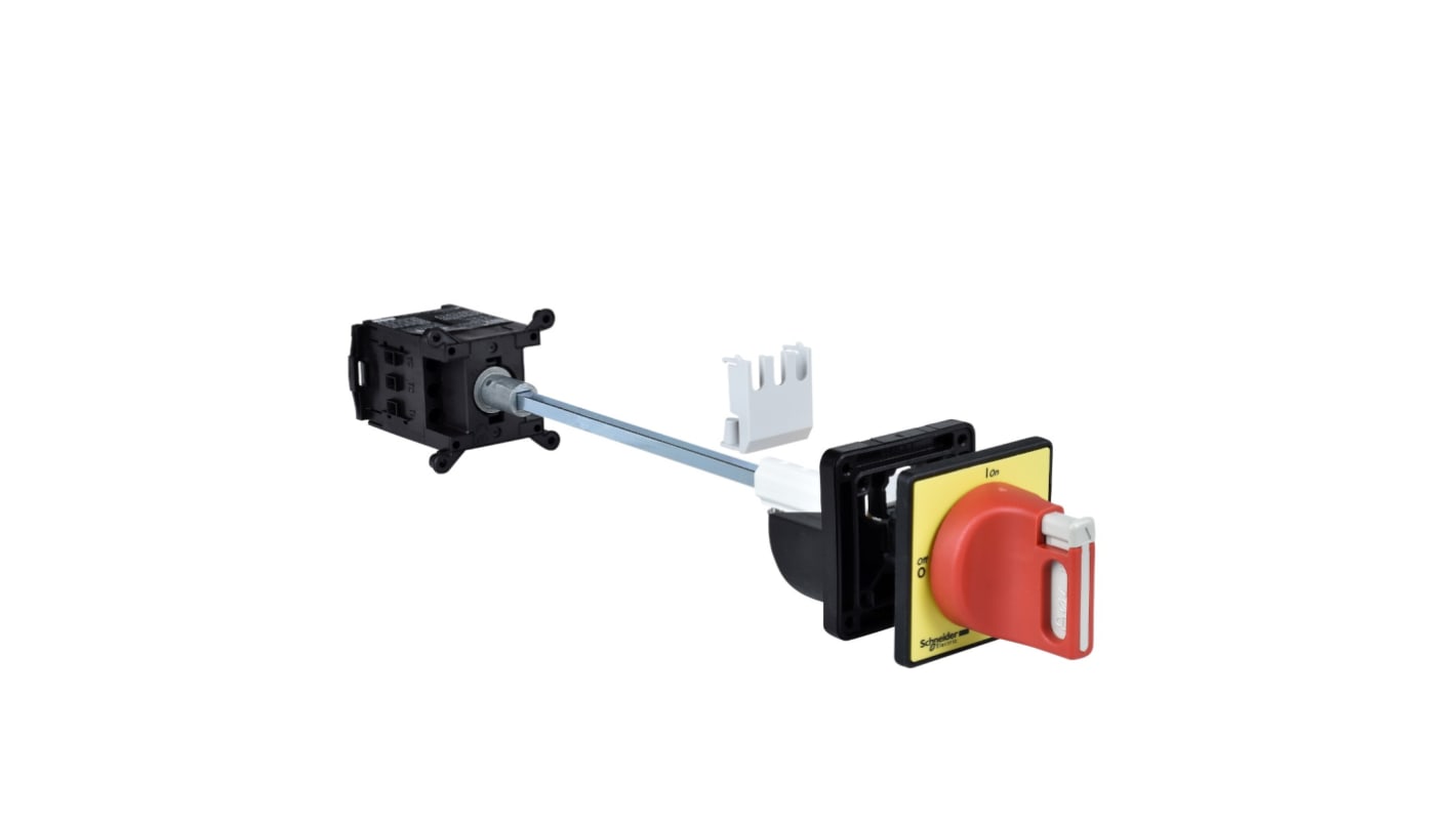 Schneider Electric 3P Pole Isolator Switch - 20A Maximum Current, 4kW Power Rating, IP65