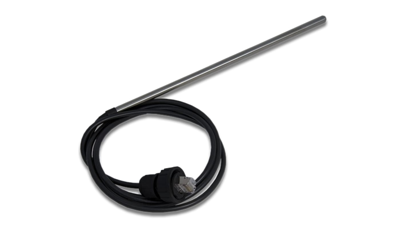 Ezurio Temperature Rounded Insertion Temperature Probe, 213mm Length, 6mm Diameter, 125 °C Max