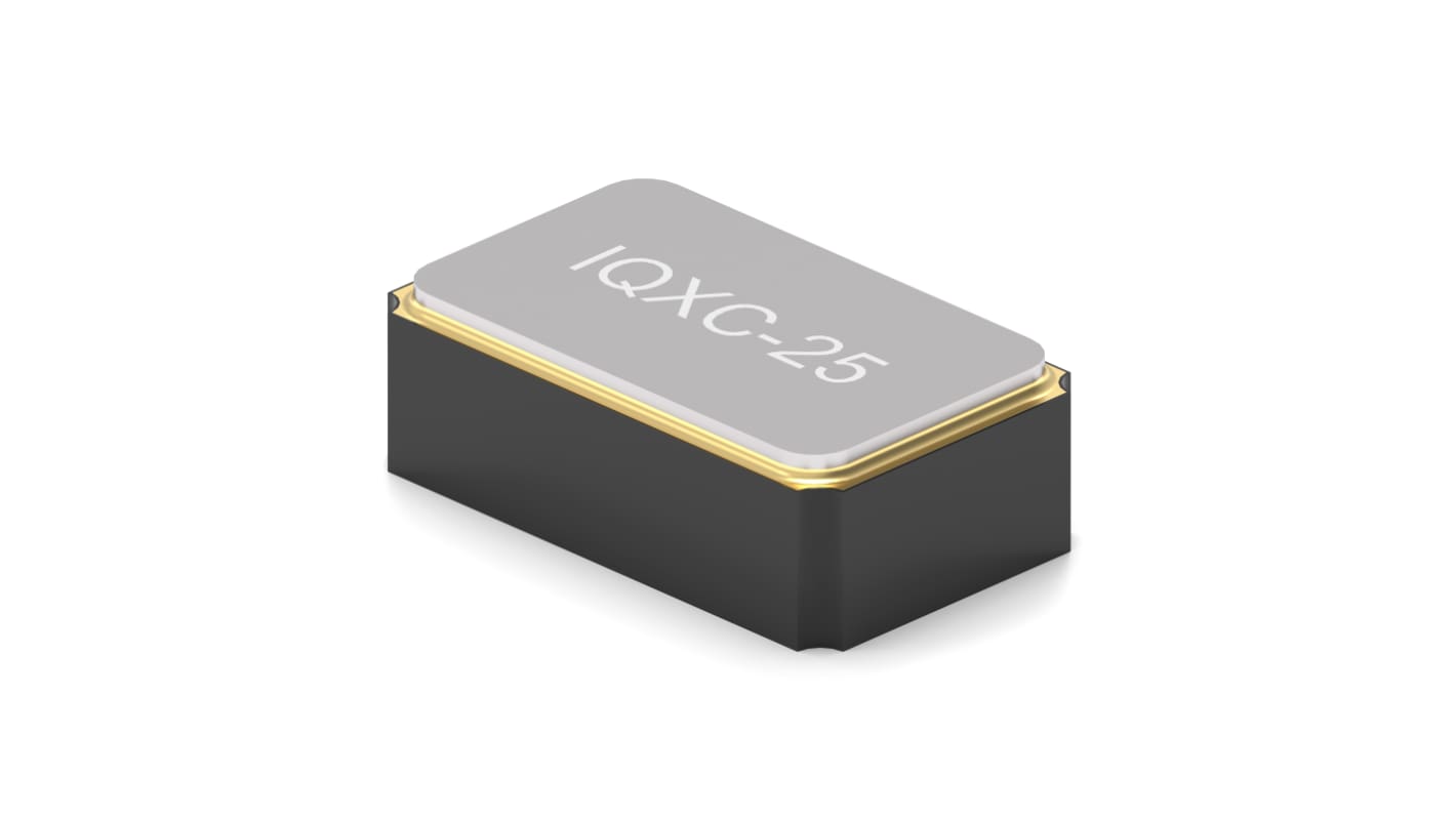Résonateur à quartz CMS IQD 32.768kHz Montage en surface 2 broches, 12.5pF