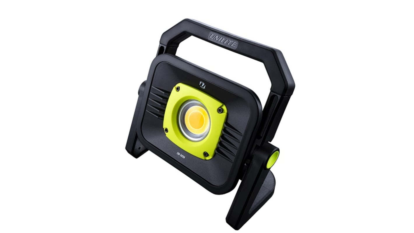 Luz de trabajo, Unilite, CRI-3250, Flexo de instalación industrial, LED COB, 30 W, 11,1 V, No