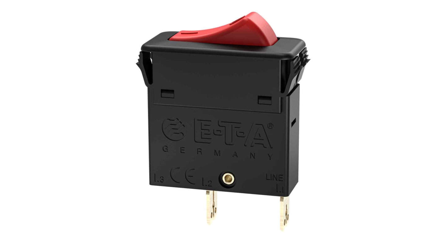 ETA Thermal Circuit Breaker - 3130  Single Pole 240V Voltage Rating Snap In, 10A Current Rating