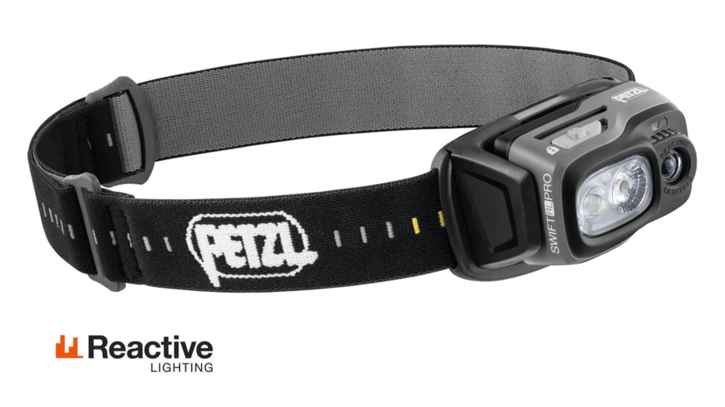 Petzl SWIFT RL PRO LED Stirnlampe 900 lm / 150 m, Li-Ion 3,7 V 2350 mAh Akku