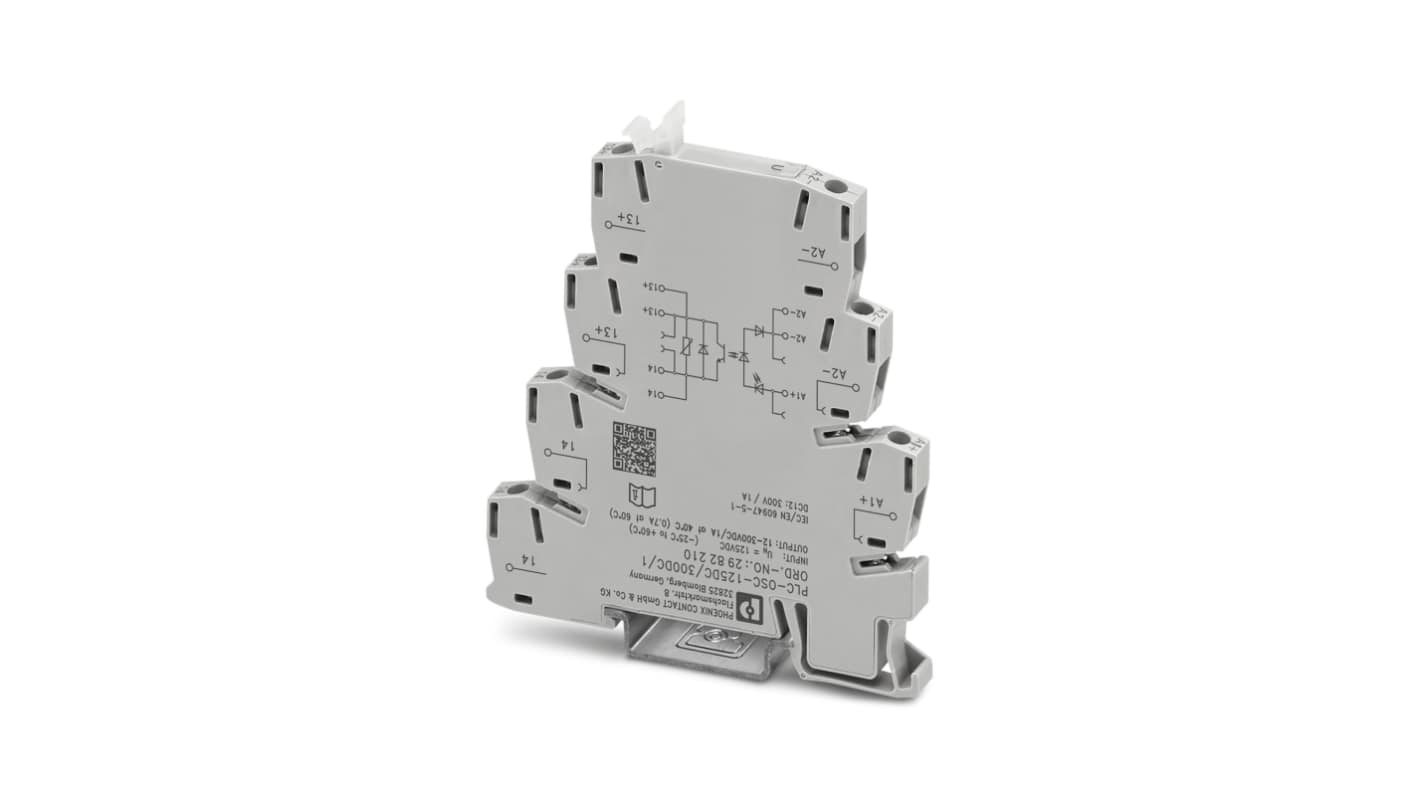 Phoenix Contact PLC-OSC Series Solid State Interface Relay, DIN Rail Mount