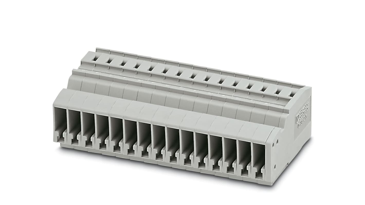 Phoenix Contact 3041642 5-RZ, SC 2 Series Grey, 0.08 → 4mm², Spring Cage Termination