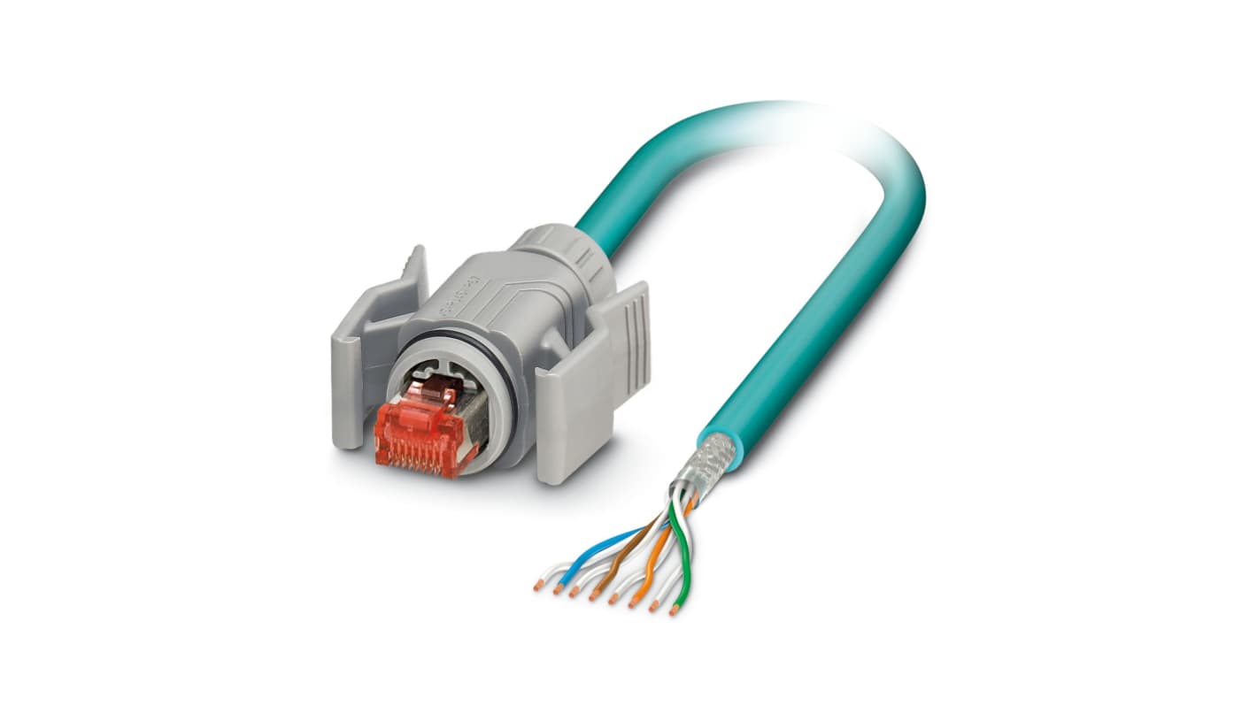 Kabel Ethernet Cat6 długość 5m Z zakończeniem Phoenix Contact