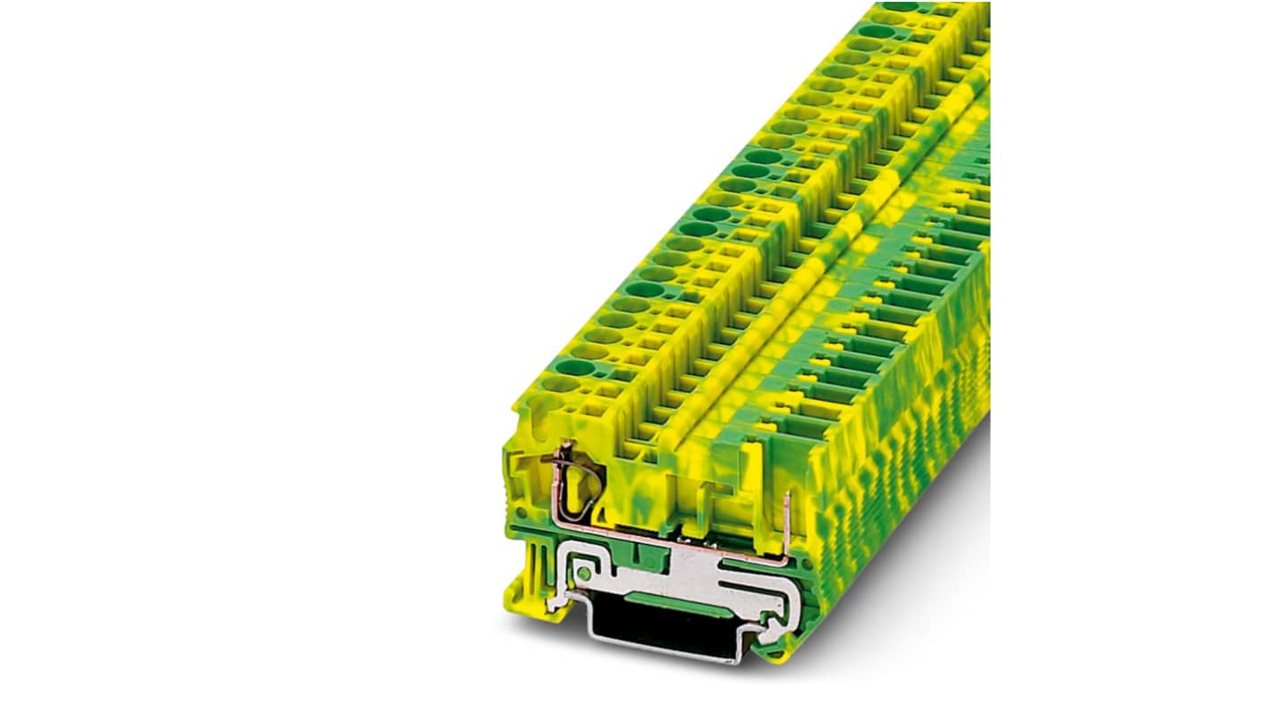 Phoenix Contact 3042722 ST 4/ 1P-PE Series, 0.08 → 6mm², Plug In Termination