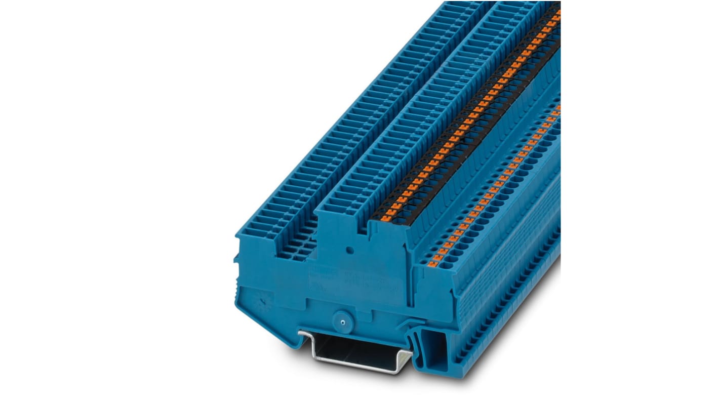 Phoenix Contact 3213933 PTTB 1.5/S/2P-PV BU Series Blue, 0.14 → 1.5mm²