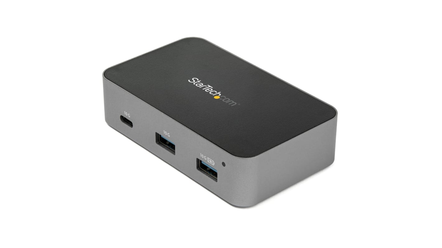 StarTech.com 3 Port USB 3.1 USB A, USB C  Hub, AC Adapter Powered, 60 x 100 x 25mm