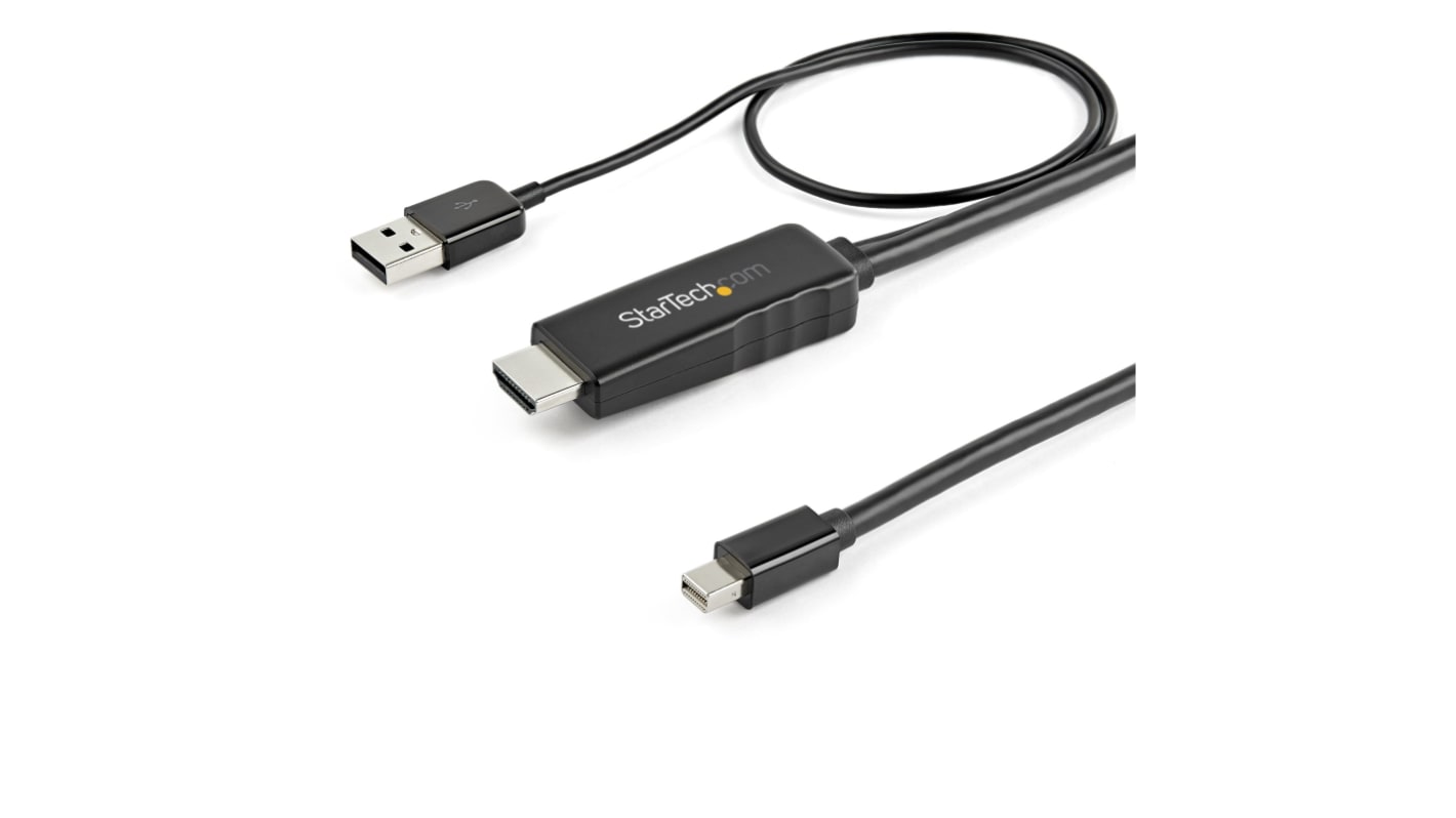 HD2MDPMM1M Adaptador HDMI Startech de HDMI Macho a Mini Display Port Macho longitud 39plg RS