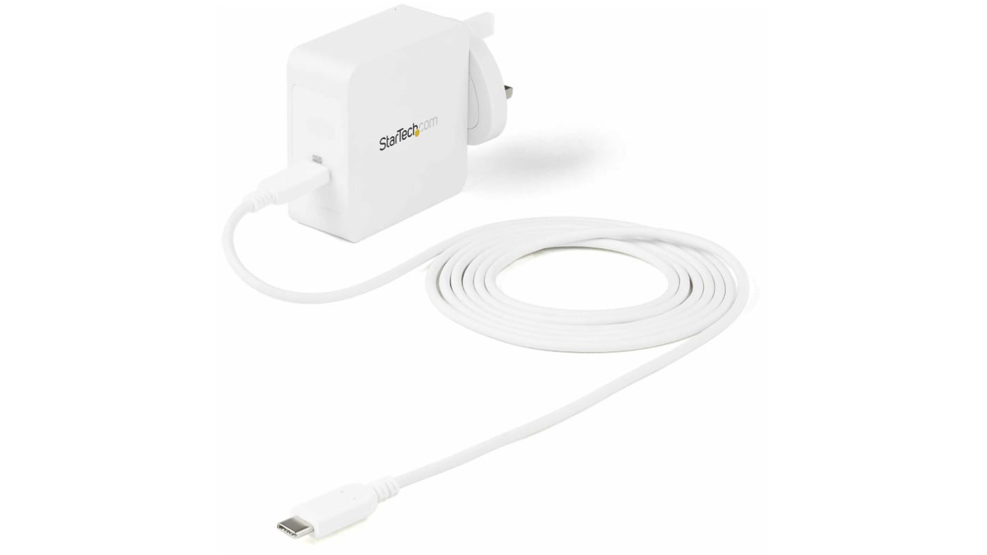 StarTech.com Wall Plate, Wall Plate, White, 1m