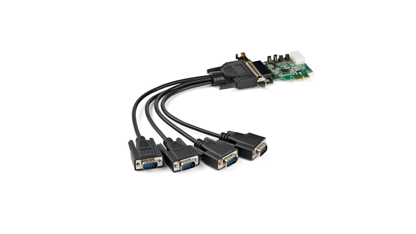 StarTech.com 4 Port PCIe RS232 Serial Card