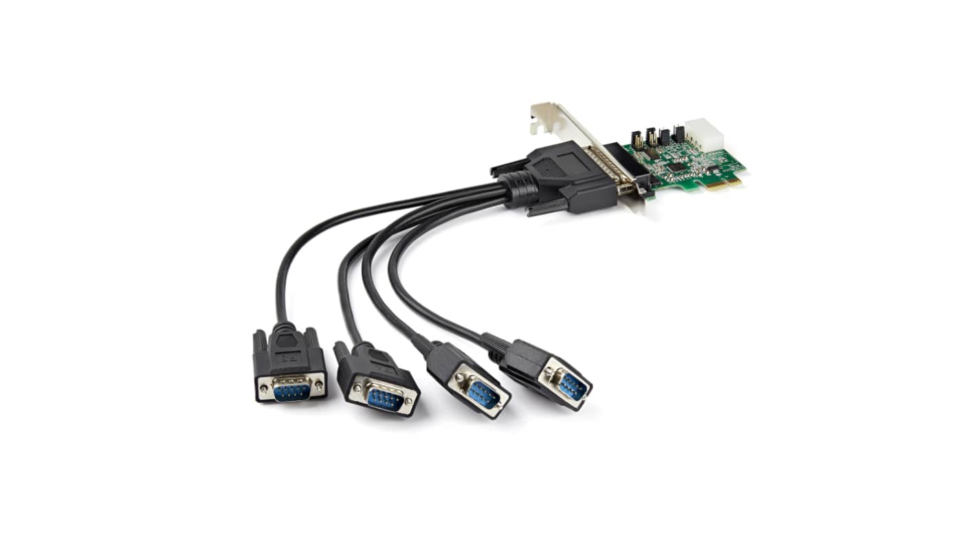 StarTech.com 4 Port PCIe RS232 Serial Card