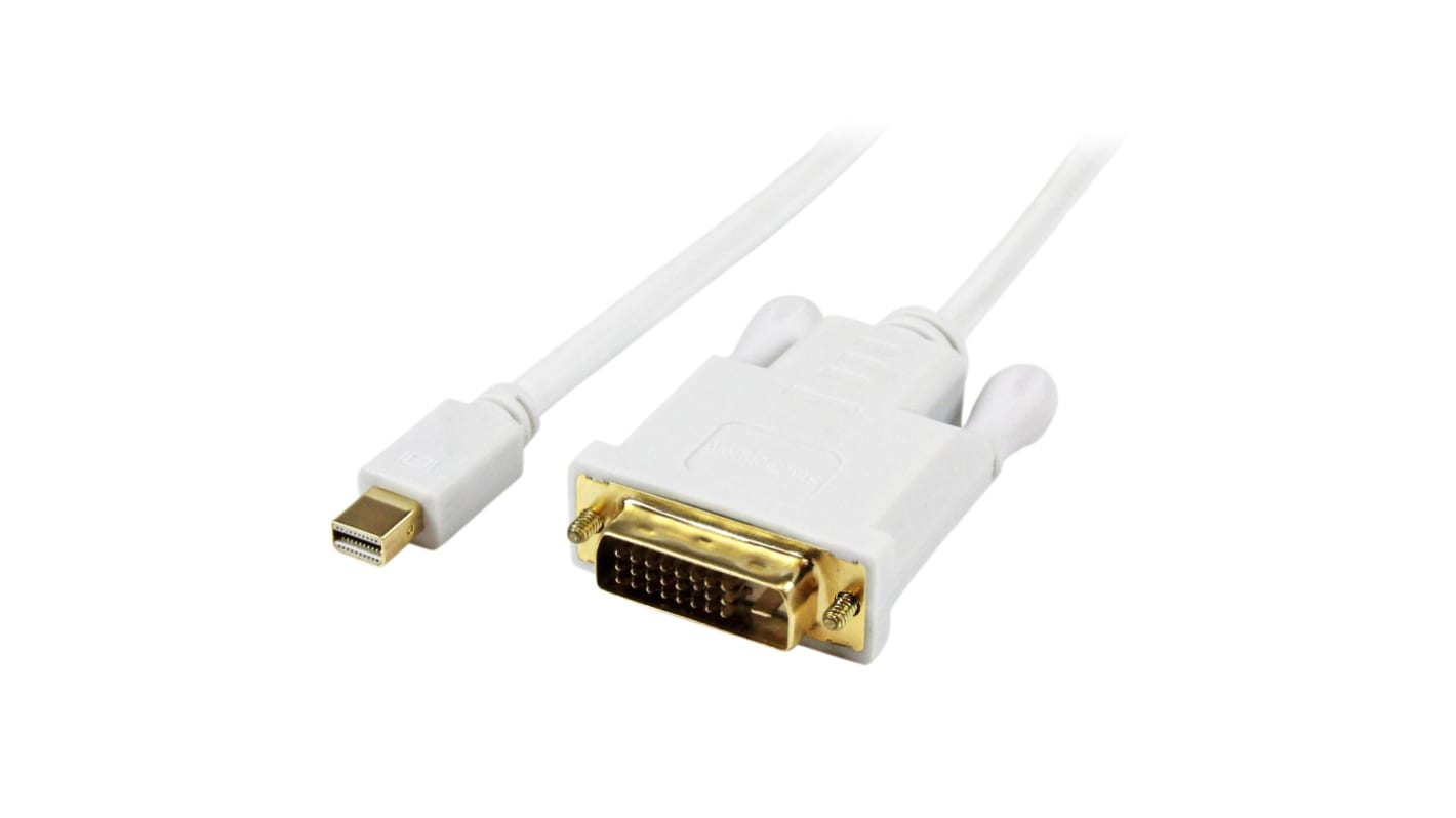 Startech Mini DisplayPort to DVI Adapter, 1.8m Length - 1920 x 1200 Maximum Resolution