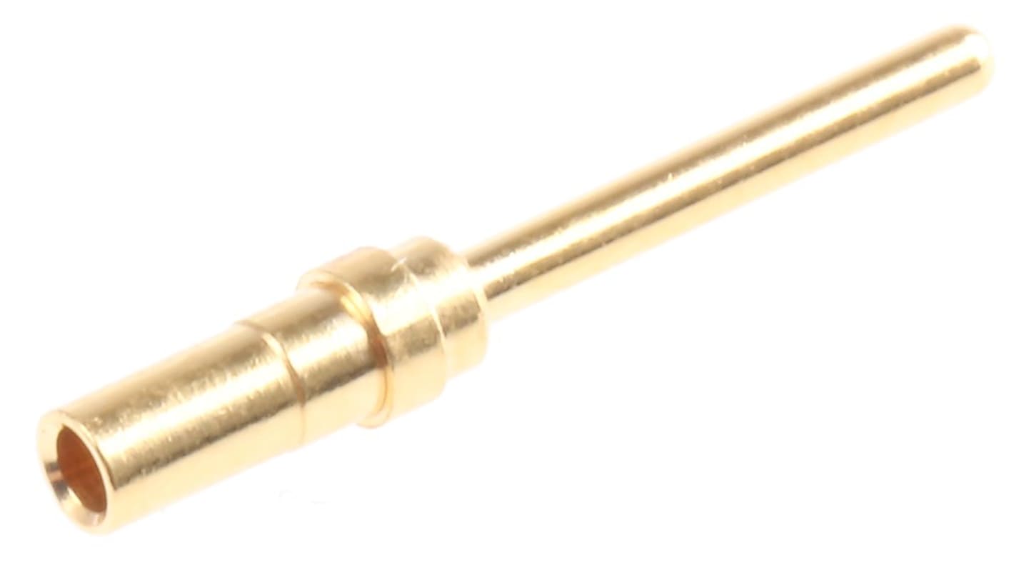 FCT from Molex, 173112 Series, size 1mm Male Crimp D-sub Connector Contact, Gold over Nickel Pin, 20 → 24 AWG