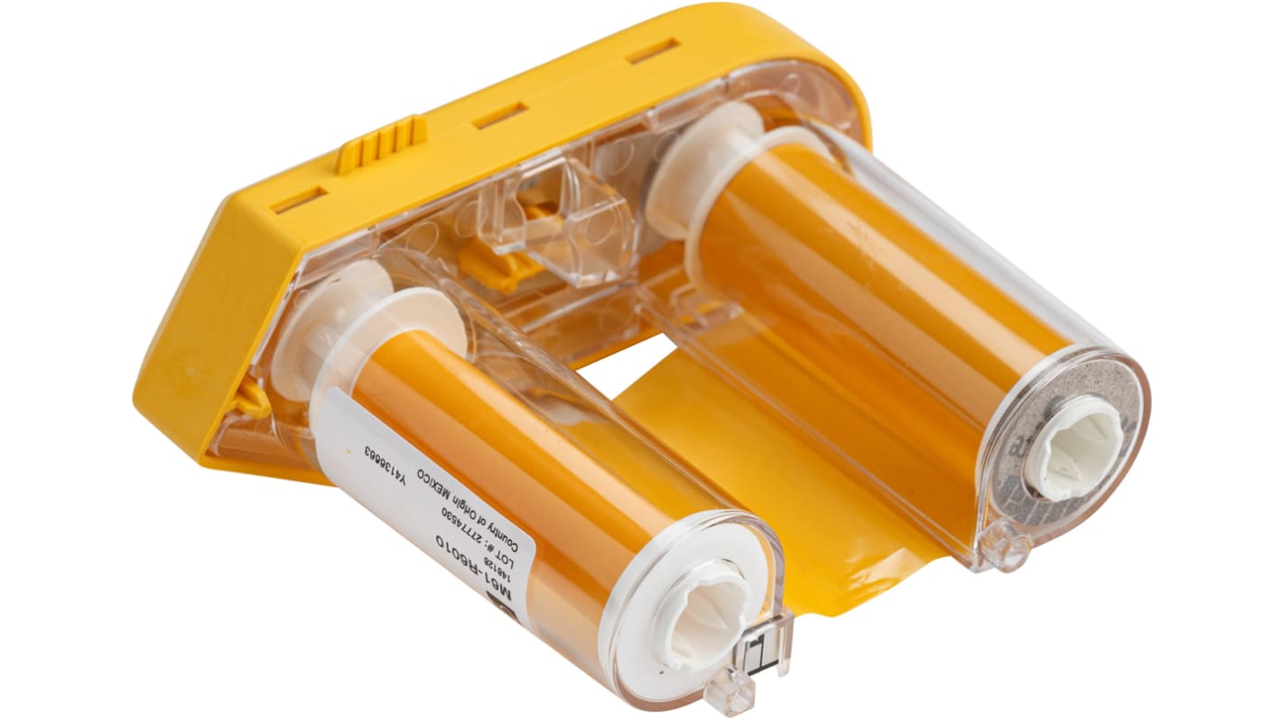 Brady M61-R10010-YL Yellow Label Printer Ribbon