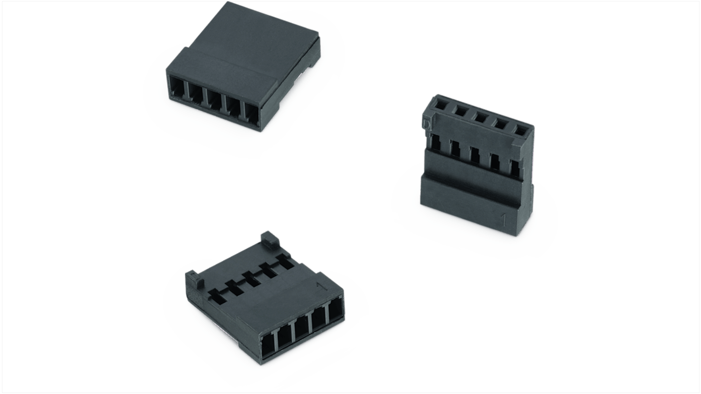 Wurth Elektronik 3-Way IDC Connector Socket for Cable Mount, 1-Row