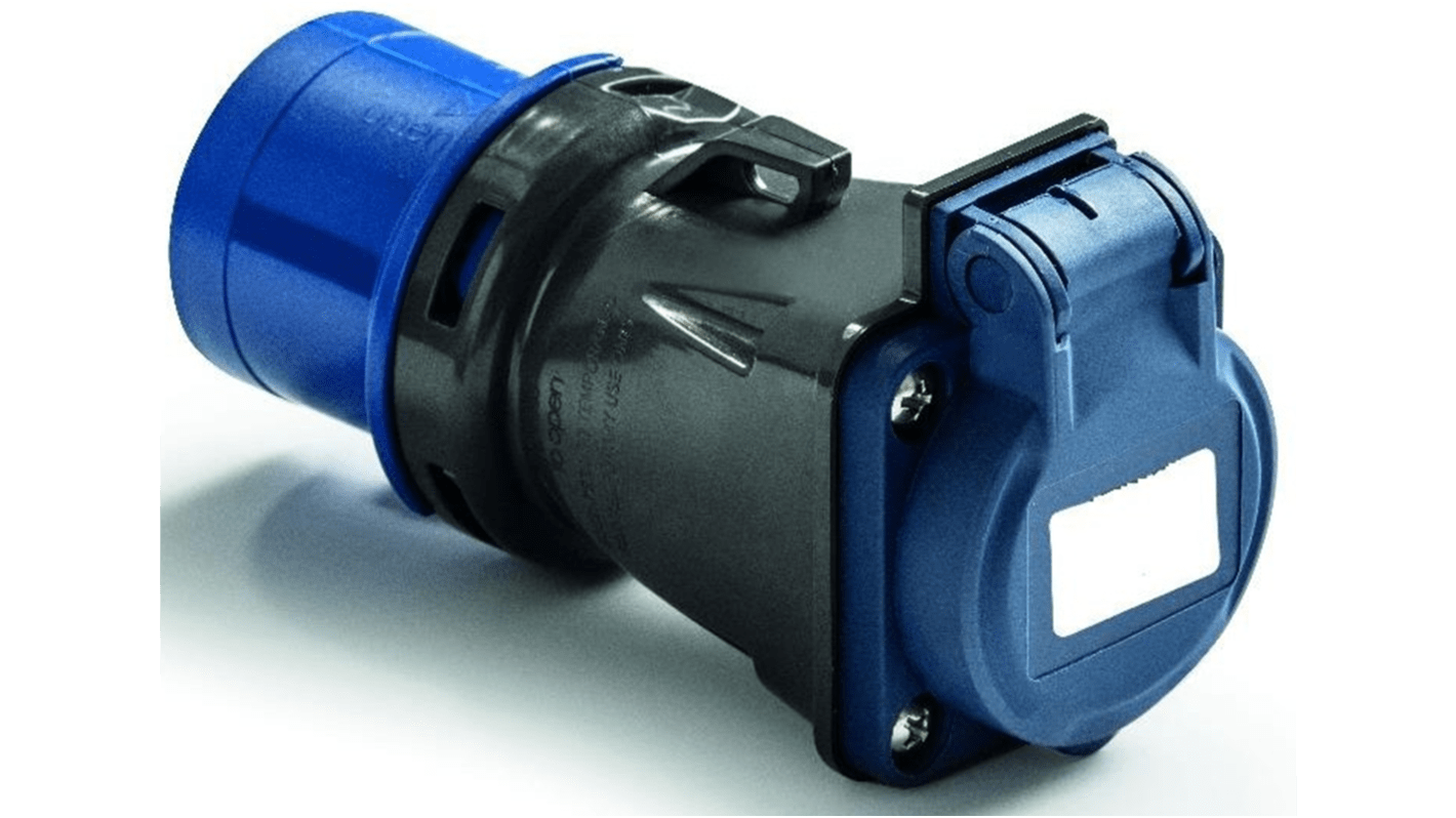 Adattatore connettore di alimentazione industriale RS PRO, 2P + T, 16A