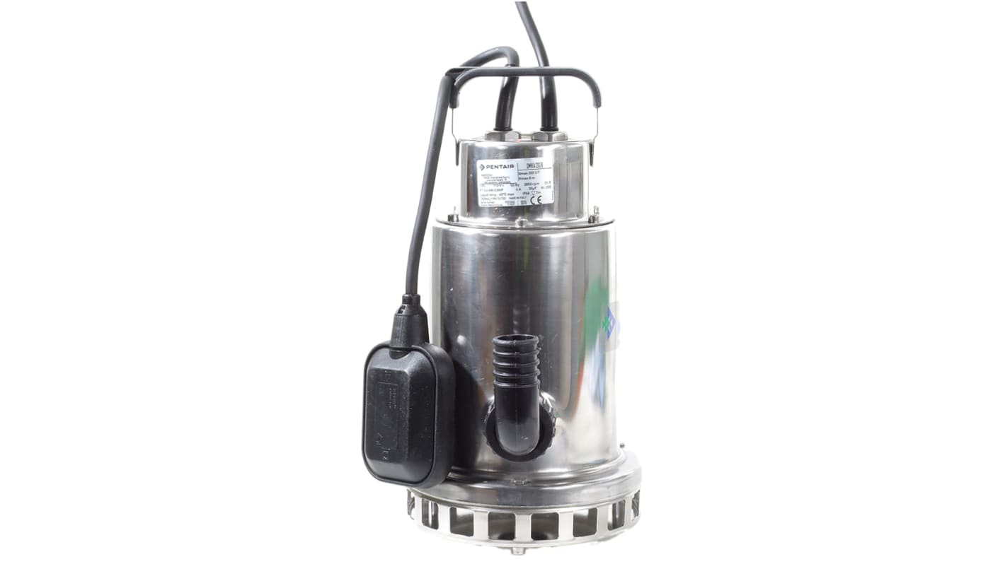 W Robinson And Sons 230 V Direct Coupling Submersible Submersible Water Pump, 200L/min