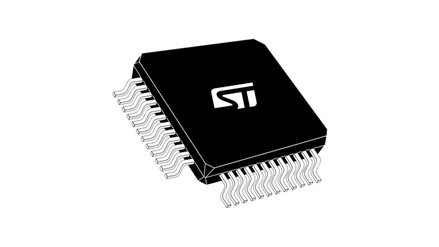 STMicroelectronics STM32G4单片机, ARM Cortex M4内核, 48针, LQFP , 最大48MHz, 512 kB 闪存