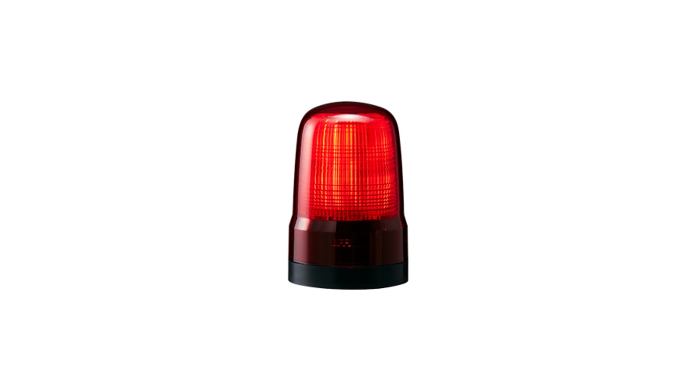 Segnalatore LED Effetti luminosi multipli Patlite, LED, Rosso, 12→24 V CC