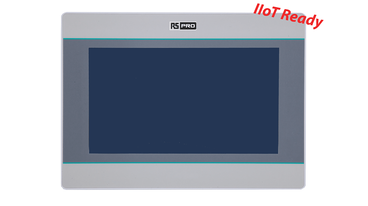 Terminal HMI RS PRO, LCD TFT, 7, 800 x 480pixels, 201 x 146 x 36,5 mm