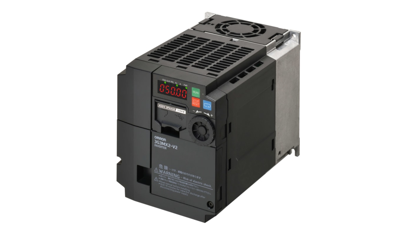 Rs-Online Inverter Omron 2 2 kW 200 V c.a. 3 fasi 400Hz