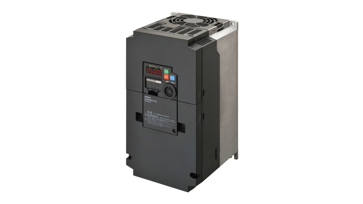 Omron 7.5 kW三相变频器, 200 V 交流, 33.0 A, 580Hz, 用于交流电动机, 3G3MX2系列
