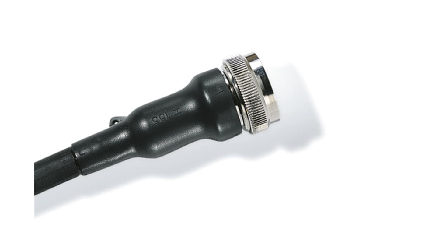 HellermannTyton Cable Moulded Part Black, Polyolefin Cross Linked (POX) Adhesive Lined, 14mm