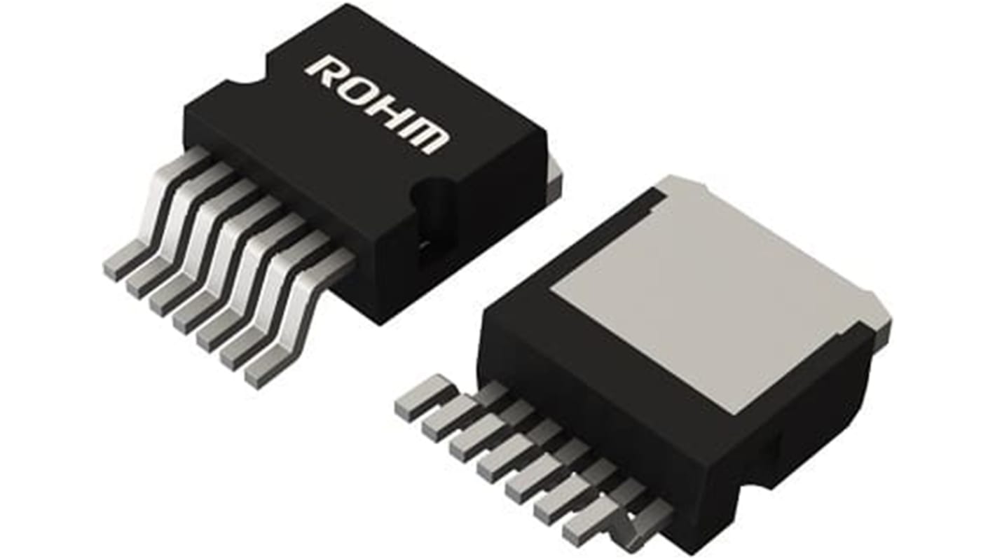 SiC N-Channel MOSFET, 21 A, 650 V, 7-Pin D2PAK ROHM SCT3120AW7TL