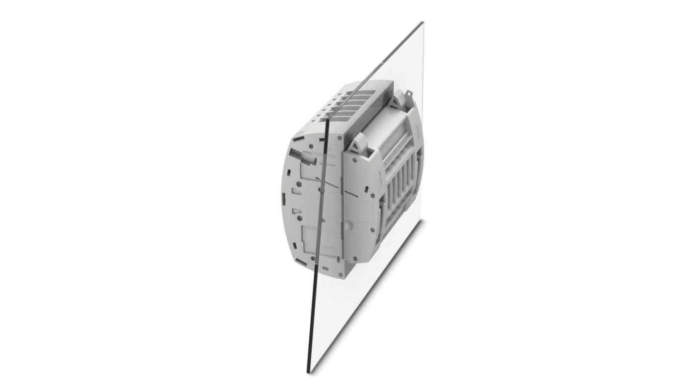 Phoenix Contact UTWE Series UTWE 6/5+1 Terminal Strip, 12-Way, 24A, 24 → 8 AWG Wire, Screw Termination