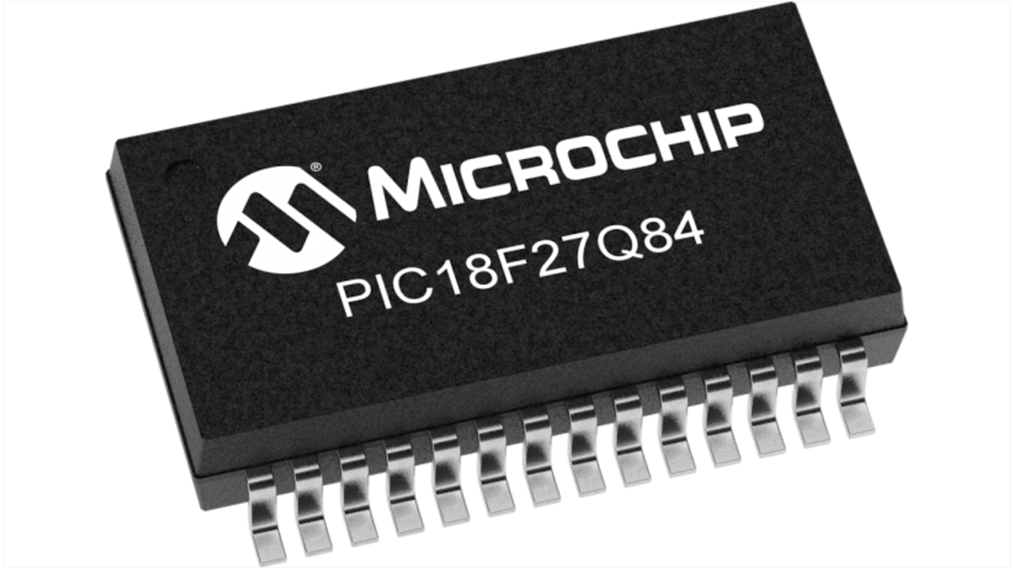 Microchip Mikrocontroller PIC18F PIC 8bit SMD 128 KB SOIC 28-Pin 64MHz