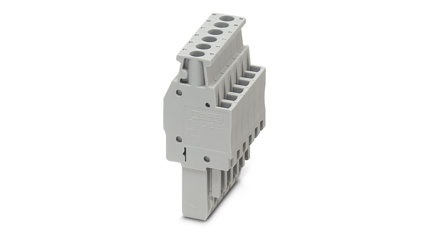 Phoenix Contact, UPBV 2, Pluggable Terminal Block, Plug, 3045473