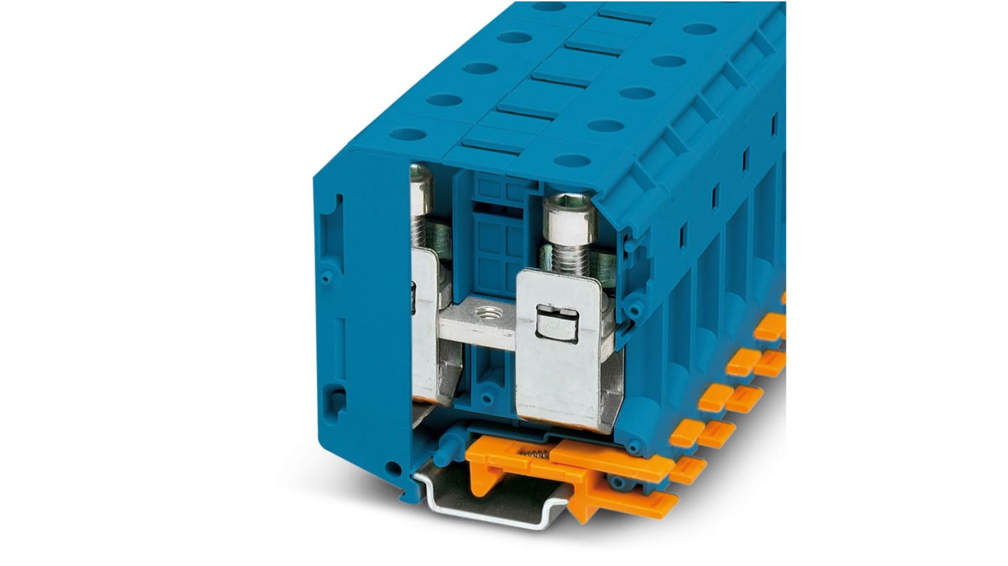 Phoenix Contact 3244601 UKH 70 Series Blue, 16 → 95mm², Screw Termination, ATEX, IECEx