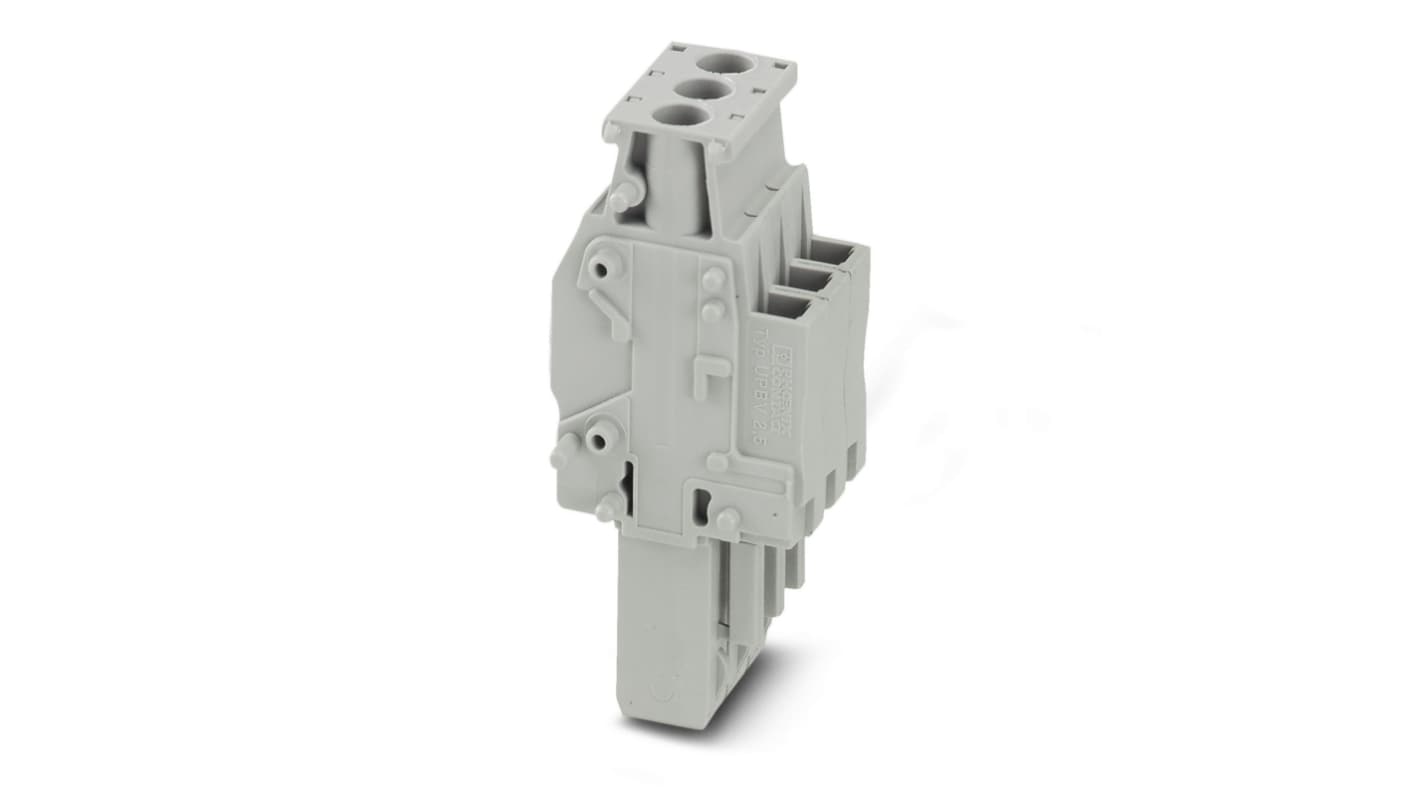 Phoenix Contact, UPBV 2, Pluggable Terminal Block, Plug, 3045415