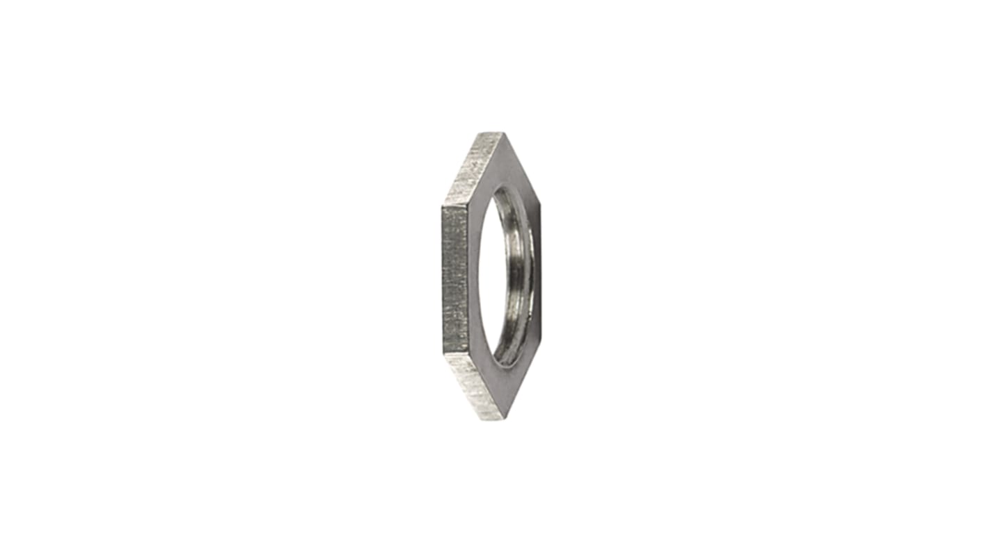 HellermannTyton Messing nickelplattiert Kabelrohr Befestigung Sicherungsmutter M16 Metall